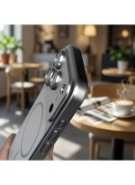 MagSafe Back Cover for iPhone 17 Pro, Crystal Shock Resistant with Protective Camera Cover, Silver - Image 2