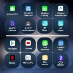 Kbox-Led Qualcomm 6225 Chipset Android 13 Google Play Apps Wireless Carplay Adapter RGB Light 4G Sim Card Network - Image 3