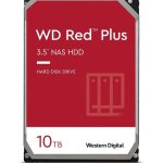 Red Plus 10TB Internal NAS HDD 3.5" - 7200 RPM, SATA, CMR, 256MB Cache, up to 215MB/s Transfer Rate, RAID-Optimized, 180TB/Year Workload | WD101EFBX 10 TB