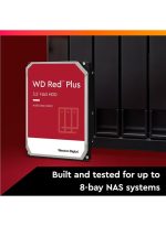 Red Plus 10TB Internal NAS HDD 3.5" - 7200 RPM, SATA, CMR, 256MB Cache, up to 215MB/s Transfer Rate, RAID-Optimized, 180TB/Year Workload | WD101EFBX 10 TB - Image 4