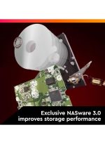 Red Plus 10TB Internal NAS HDD 3.5" - 7200 RPM, SATA, CMR, 256MB Cache, up to 215MB/s Transfer Rate, RAID-Optimized, 180TB/Year Workload | WD101EFBX 10 TB - Image 5