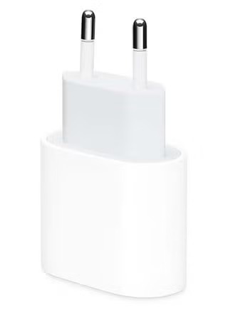 imgi_151_873ffb5d-b928-46f9-99e4-1e7278062817 20W USB-C Power Adapter 2PIN (EU) PLUG white - Image 1