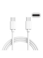 1m USB Type-C Charging Cable - White