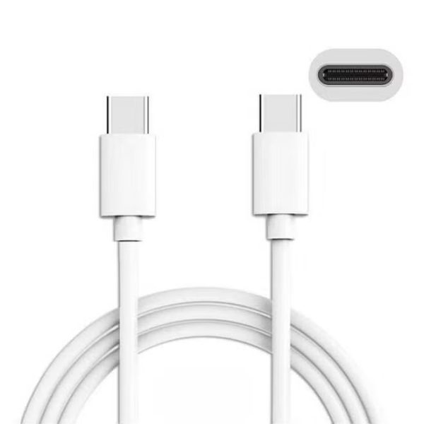 1m USB Type-C Charging Cable - White
