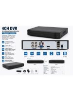 VD-5204HF-H1 4-Channel DVR Surveillance Camera Recorder, 5MP Resolution - Image 4