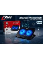 ZR650 Laptop Cooling Ergo Stand with Adjustable Dual Fans for Laptops up to 17-inch - White/Black - Image 4